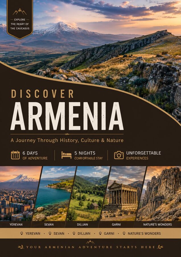 Հայաստանի մեծ շրջագայություն՝ 6 օր